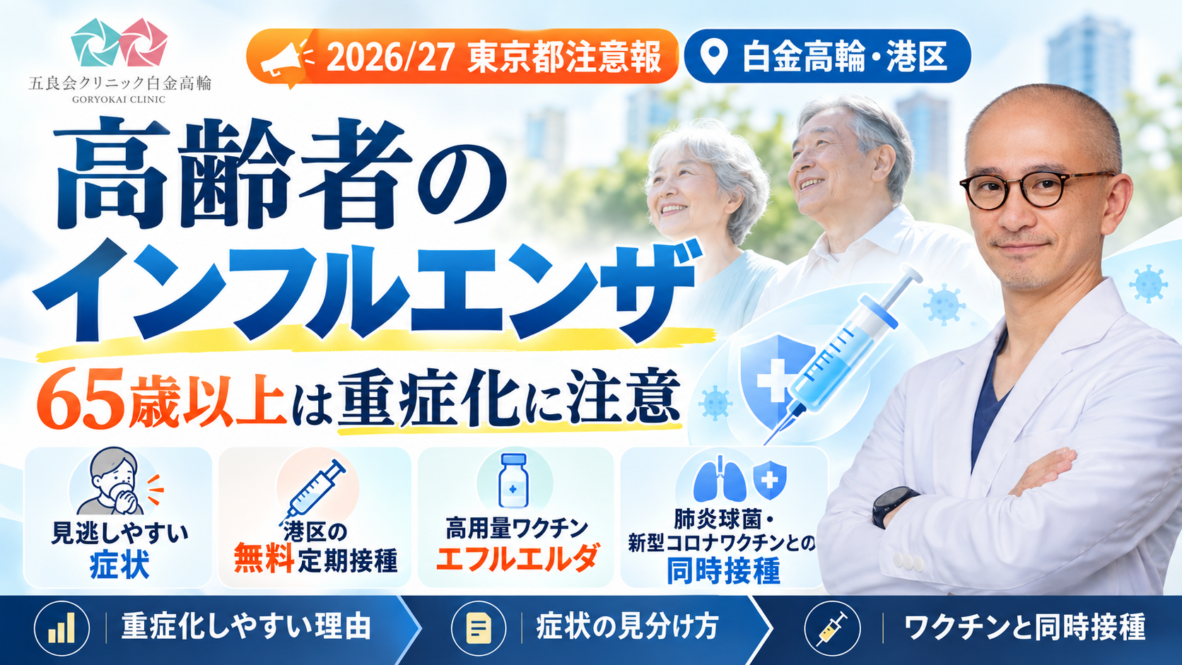高齢者インフルエンザ予防ガイド