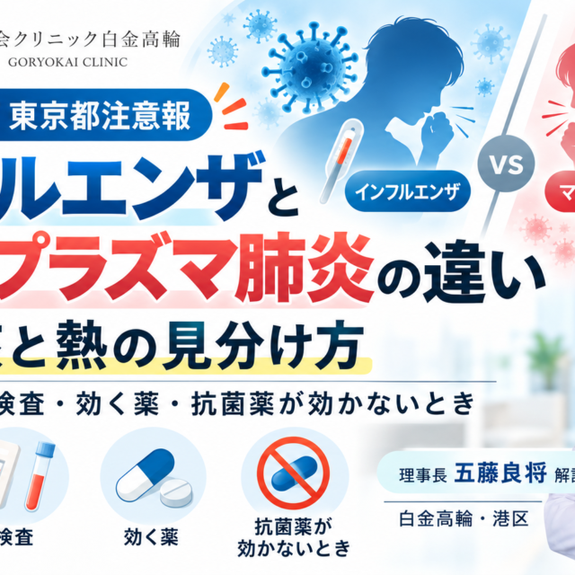 インフルエンザと肺炎の違い解説
