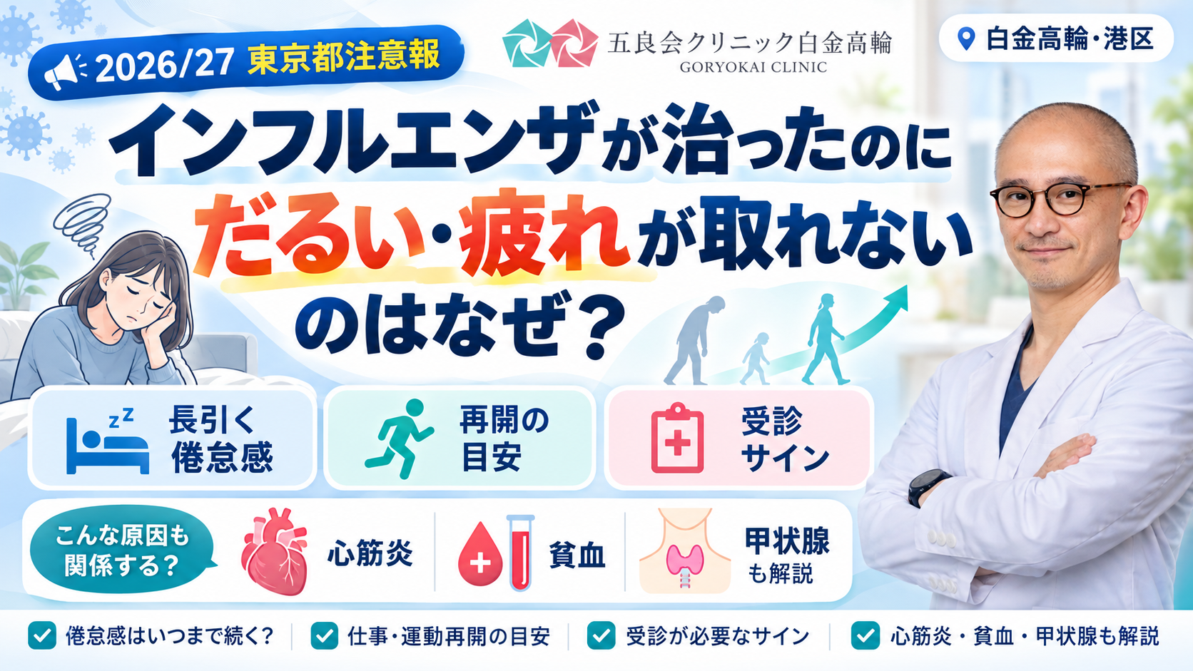 インフル後のだるさを徹底解説